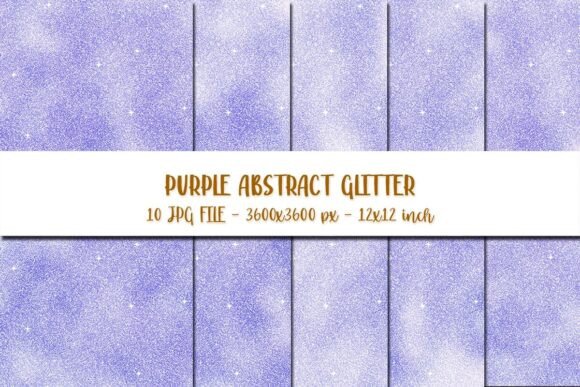 Purple Abstract Glitter Digital Papers: A Practical Evaluation for Creative Professionals